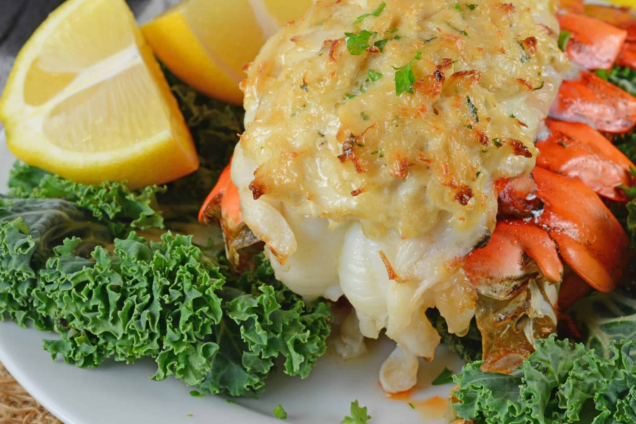 Crab Stuffed Lobster Tails is the ideal dinner for a special occasion. You won't beleive how easy they are to make!