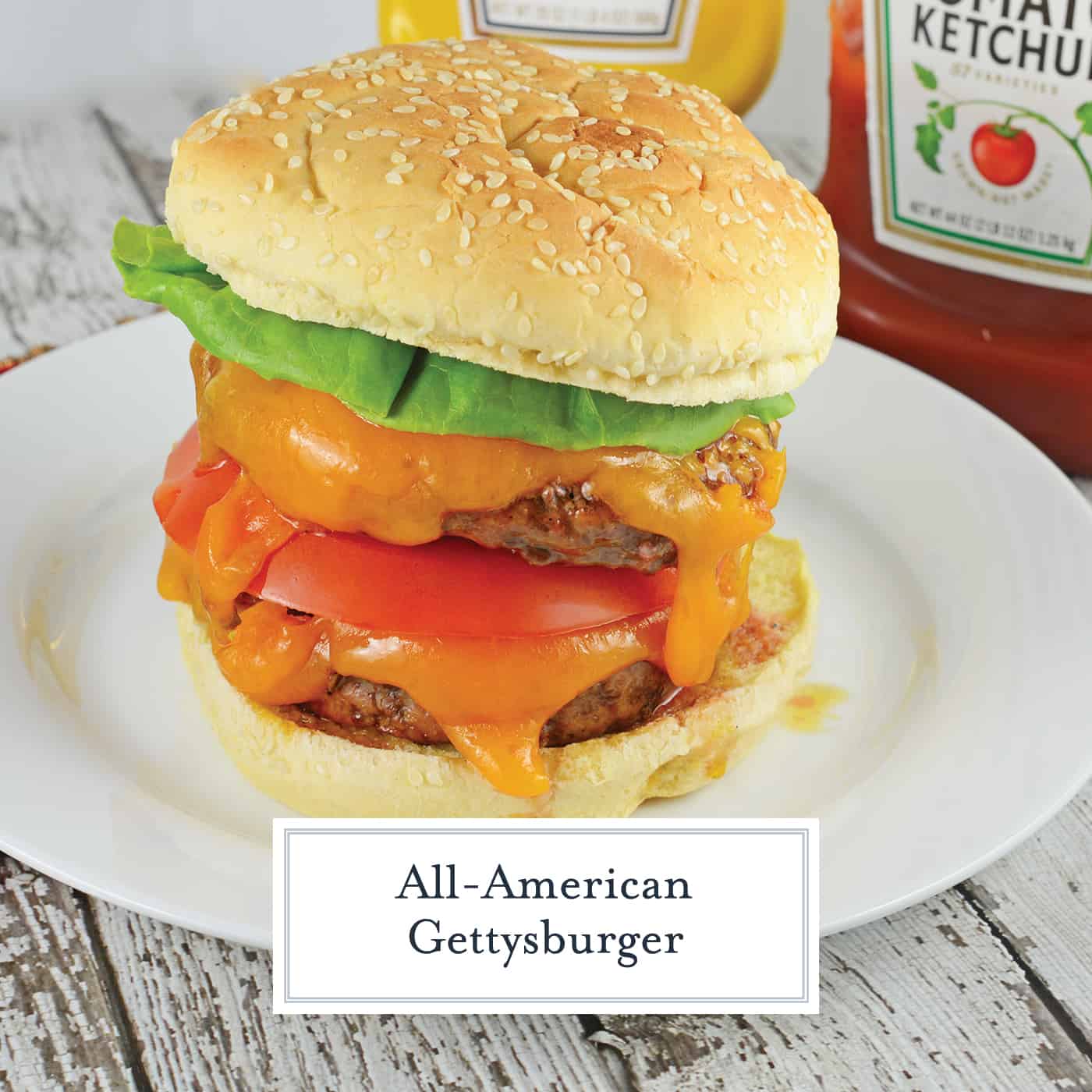 Do you love Gettysburger? I love Gettysburger! Everyone loves a Gettysburger! #gettysburger www.savoryexperiments.com 