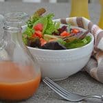 Chipotle Honey Vinaigrette is a sweet and peppery salad dressing that is a copycat of Chipotle Dressing. Make as a marinade and for salads!