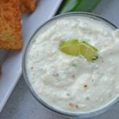 Jalapeno Pineapple Sauce is a cool and spicy dipping sauce recipe. Perfect for crab rangoons, onion rings, grilled vegetables and more!