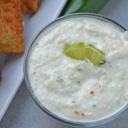 Jalapeno Pineapple Dip (Sweet & Spicy) Savory Experiments