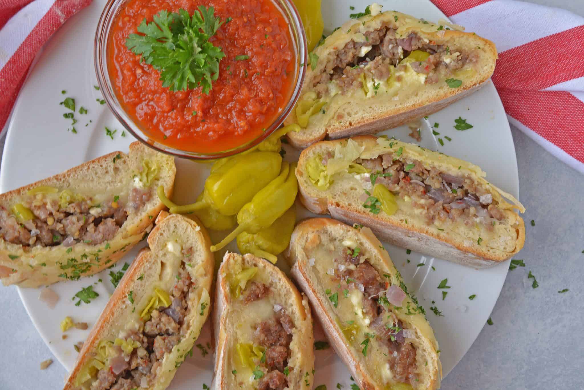 Peperoncini Sausage Stromboli is a crave-worthy, easy dinner recipe that your whole family will enjoy. Check out ways to make this your new family favorite.