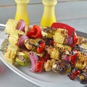 vegetable skewers