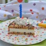 Easy Whipped Cream is a 3-ingredient recipe for whipped cream from scratch. Perfect for topping ice cream cake and other desserts! #homemadewhippedcream #whippedcreamfromscratch www.savoryexperiments.co