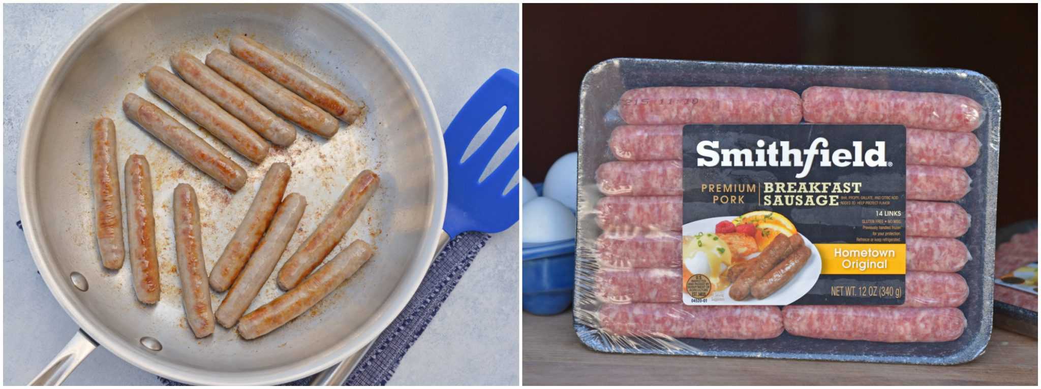 Look no further for a quick breakfast idea! Sausage Crescent Rolls are an easy breakfast idea packed with protein. A breakfast of champions!