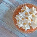 Spice Cupcakes are an easy cupcake recipe perfect for fall. Frost with rich cream cheese frosting and a few embellishments for festive fall cupcakes. #spicecake #easycupcakerecipes www.savoryexperiments.com