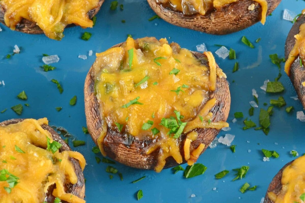 Creamy Jalapeno Stuffed Mushrooms Savory Experiments