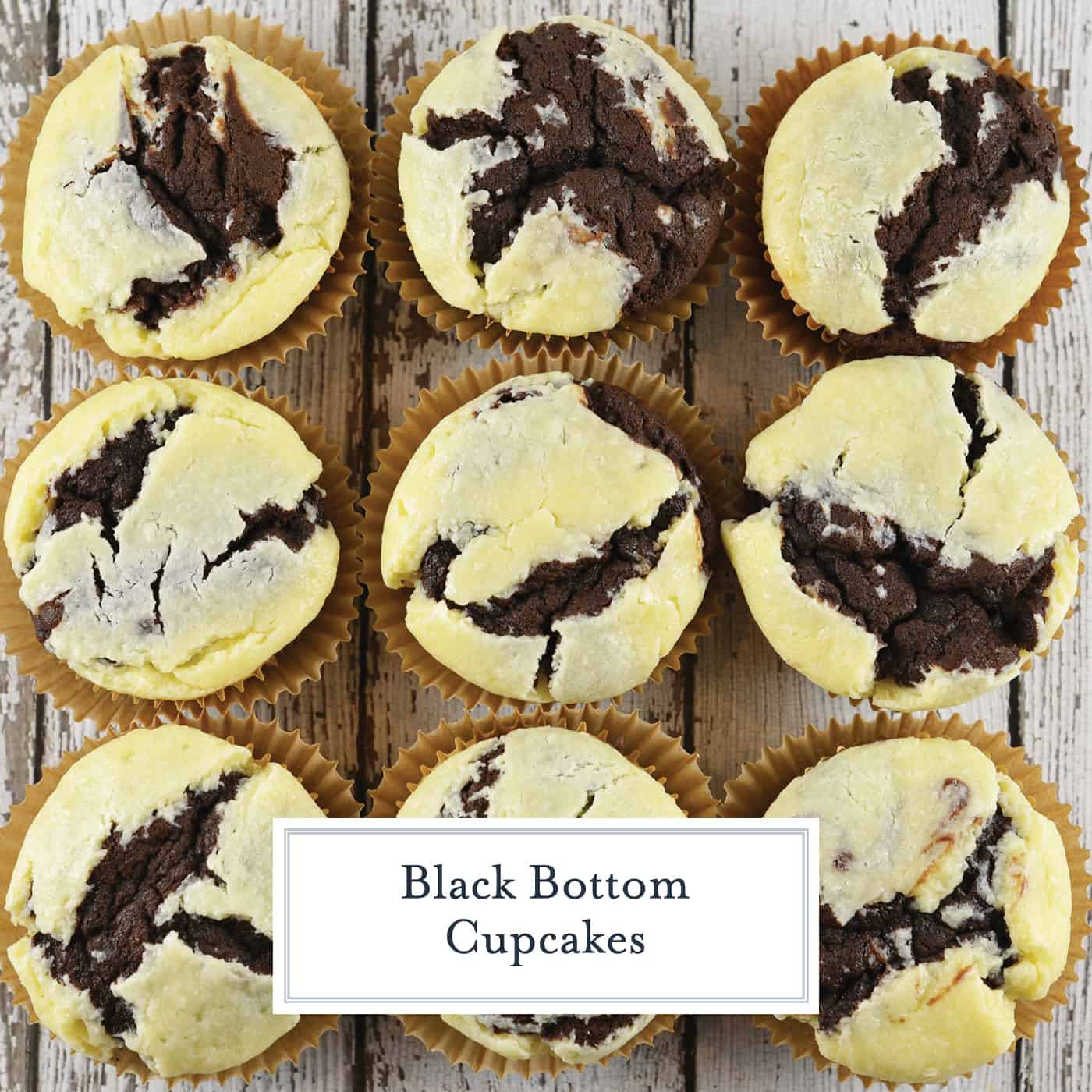 Black bottom cupcakes are a delicious combination of chocolate cupcake bottom and vanilla cream cheese filling. Easy to make and so tasty! #blackbottomcupcakes #blackbottommuffins #creamcheesecupcakes www.savoryexperiments.com