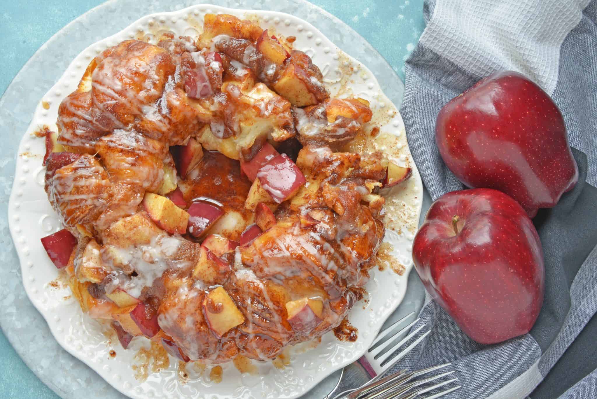 Monkey Bread With 1 Can Of Biscuits / Homemade Monkey Bread Video I Am Baker