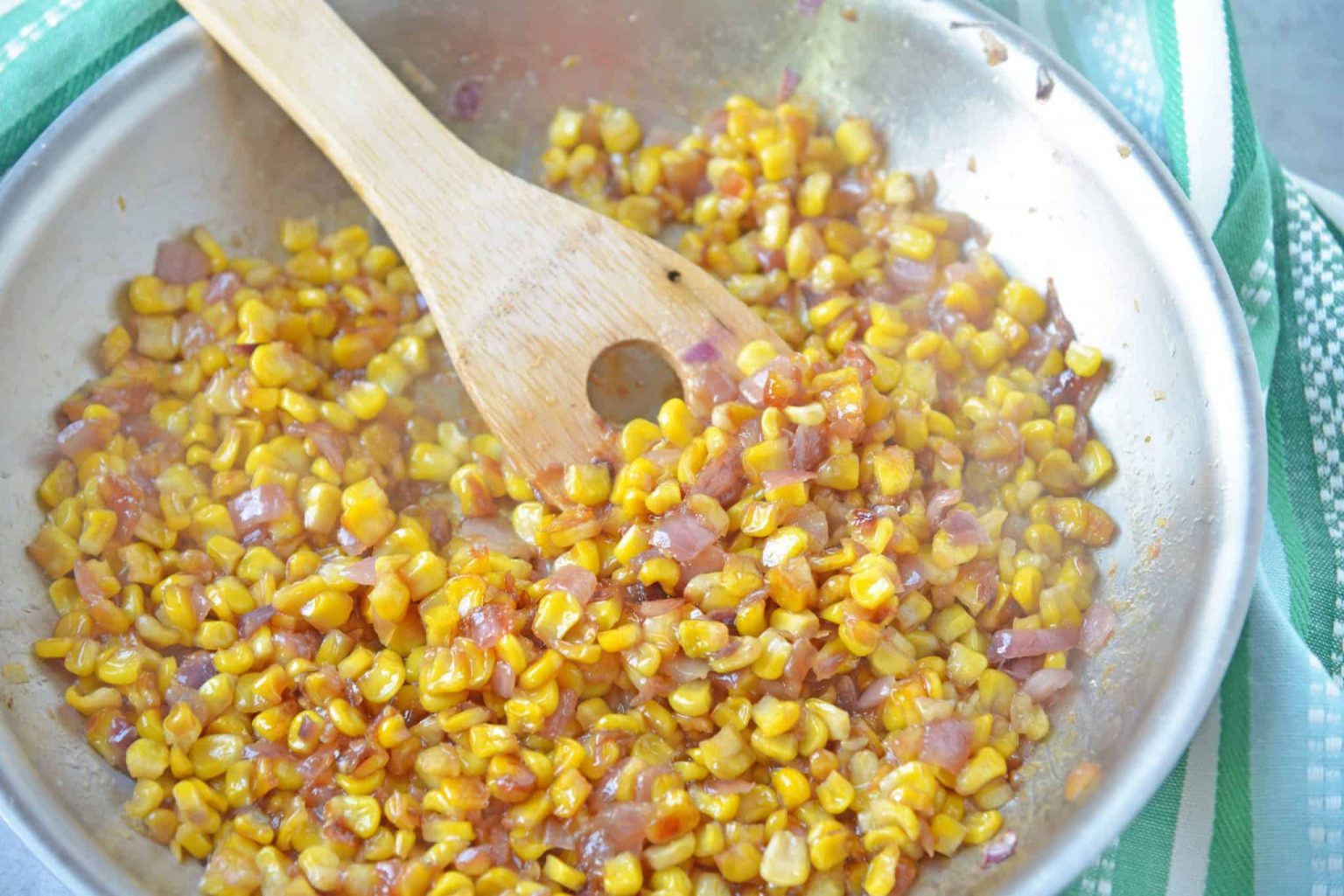 Sweet Southern Fried Corn Corn Side Dish Recipe