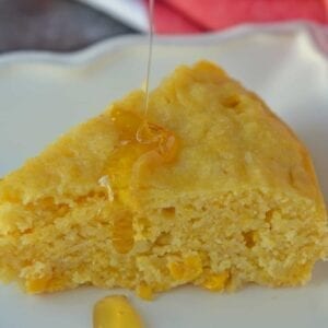 Instant Pot Sweet Cornbread is an easy cornbread recipe made with honey making it both sweet and moist. Made in the Instant Pot, it cooks in half the time! #cornbreadrecipe #instantpotrecipes #sweetcornbread www.savoryexperiments.com