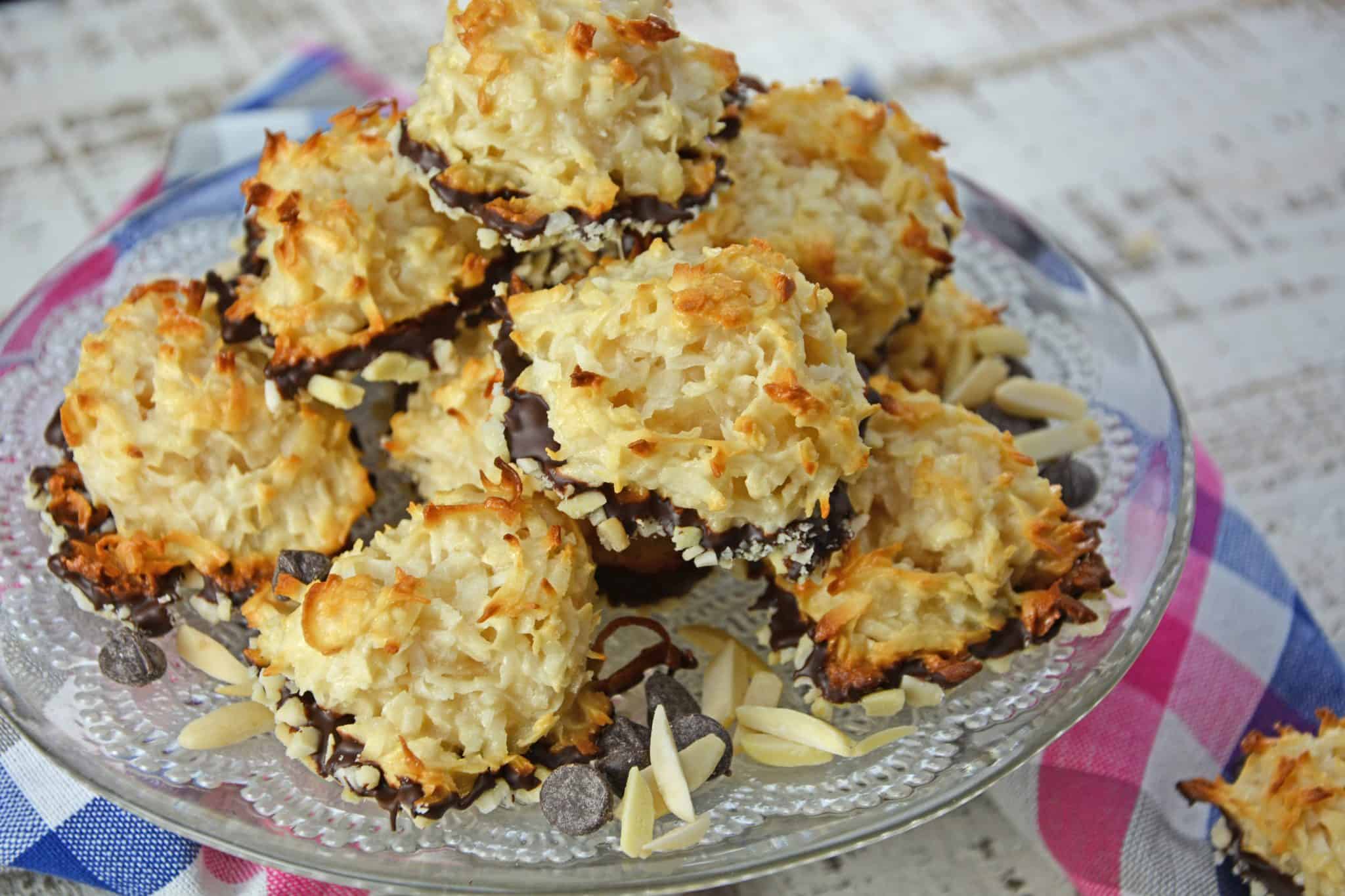 pile of coconut macaroons