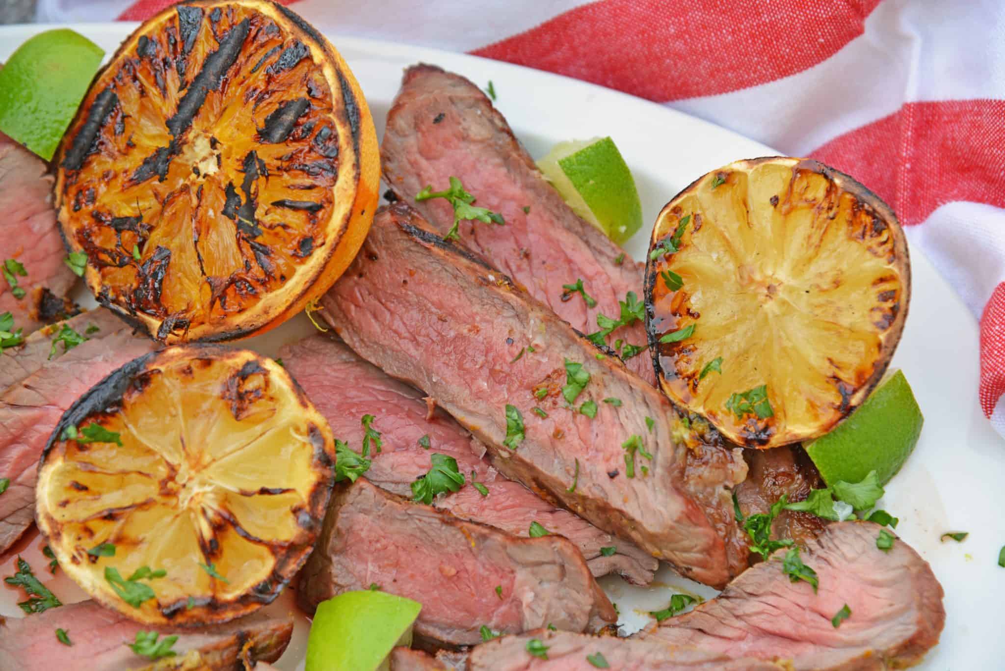 Citrus Steak Rub makes the best steak seasoning! With lemon, lime and orange zests, this is a dry rub that you will use over and over again. #steakdryrub #steakseasoning #beststeakdryrub www.savoryexperiments.com