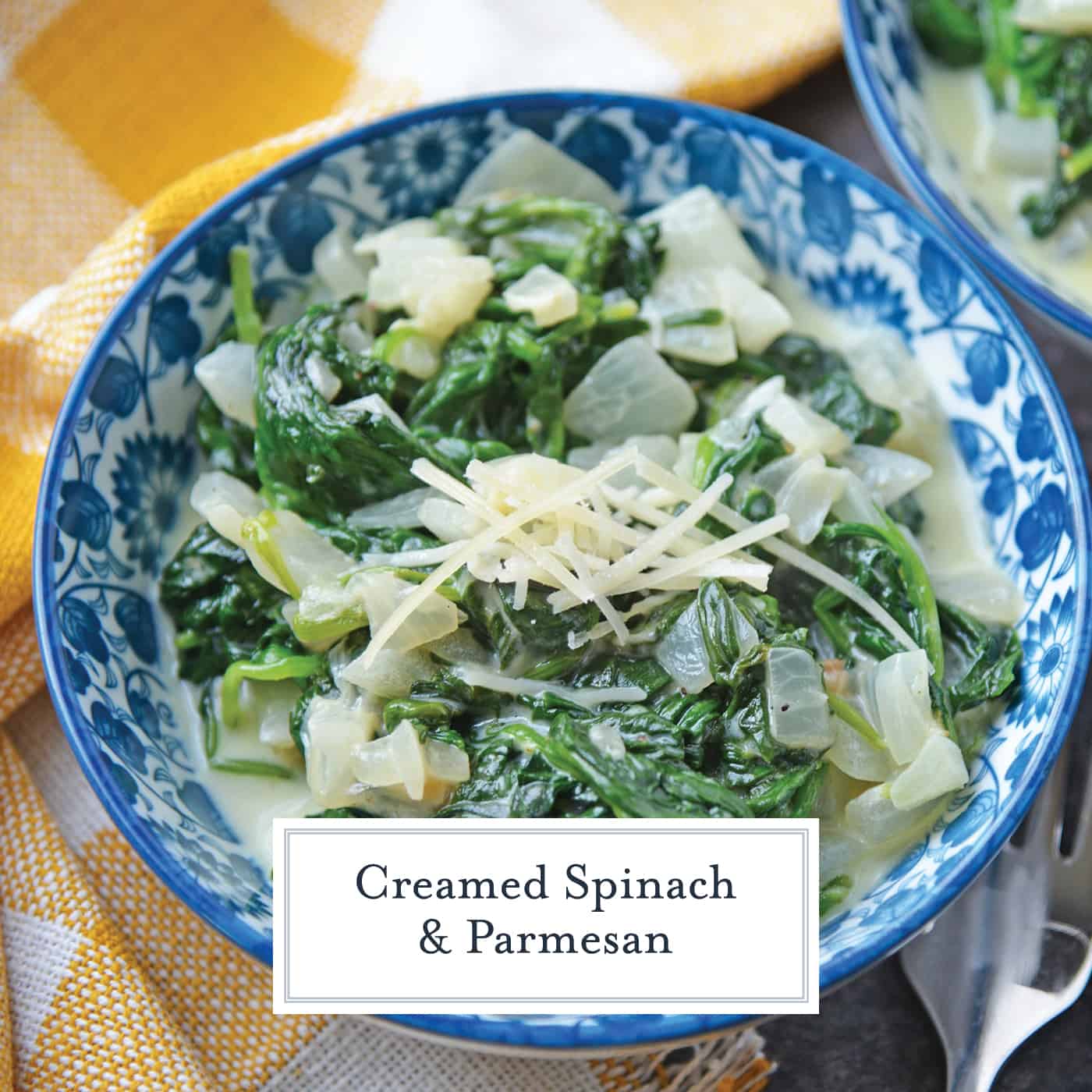 If you are wondering how to make creamed spinach, look no further! This easy creamed spinach recipe makes the perfect side dish to any meal. #creamedspinachrecipe #easycreamedspinach www.savoryexperiments.com