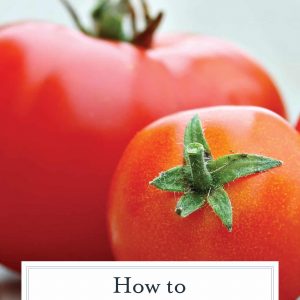 Learn how to peel a tomato in just a minute! Super easy without cooking the tomato. Perfect for sauces, salads and salsas! #howtopeelatomato #tomatoes www.savoryexperiments.com