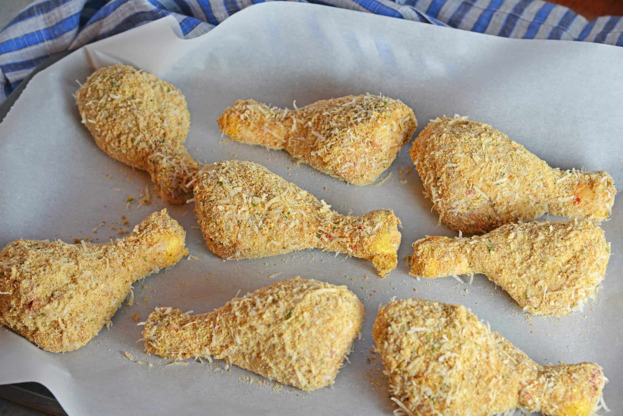Crispy Baked Chicken is a melt-in-your-mouth oven fried chicken with tongue-tingling flavor that will leave you craving more. #crispybakedchicken #ovenbakedchicken #bestovenfriedchicken www.savoryexperiments.com