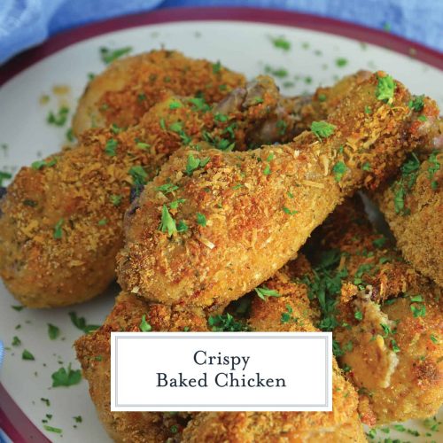 Crispy Baked Chicken Recipe - The Best Oven Fried Chicken