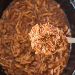 spoon full of crock pot bbq chicken