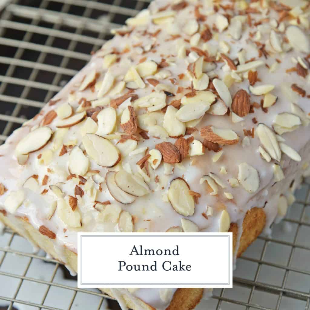 Overview of almond pound cake