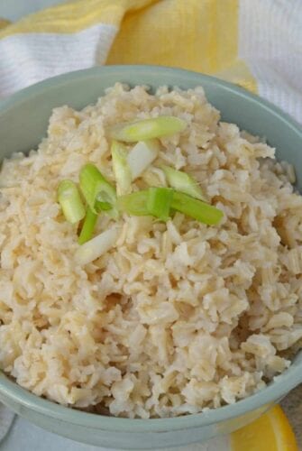 Ginger Rice is an easy and delicious jasmine rice recipe that's full of flavor. Great as a standalone side or as part of another Asian dish. #gingerrice #jasminericerecipes www.savoryexperiments.com