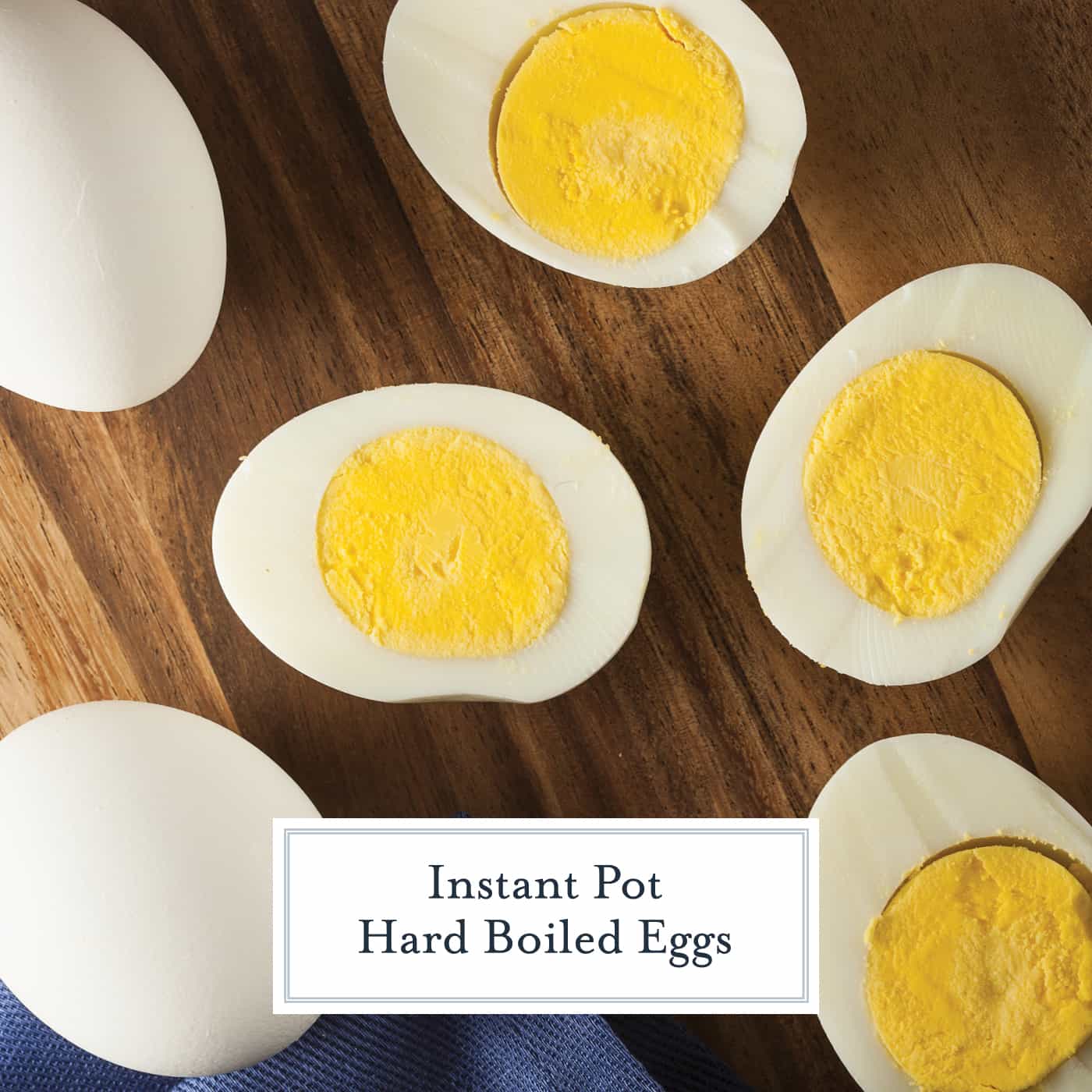 If you have an Instant Pot and haven't tried these Instant Pot Hard Boiled Eggs, you're missing out! Perfect hard boiled eggs every time. Ready in 10 minutes! #Howtohardboileggs #instantpothardboiledeggs www.savoryexperiments.com