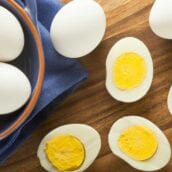 If you have an Instant Pot and haven't tried these Instant Pot Hard Boiled Eggs, you're missing out! Perfect hard boiled eggs every time. Ready in 10 minutes! #Howtohardboileggs #instantpothardboiledeggs www.savoryexperiments.com