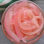 Quick Pickled Red Onion will quickly become the only pickled onions you ever make, with just 3 ingredients and limited prep time! #pickledonions #pickledredonions #howtopickleonions www.savoryexperiments.com