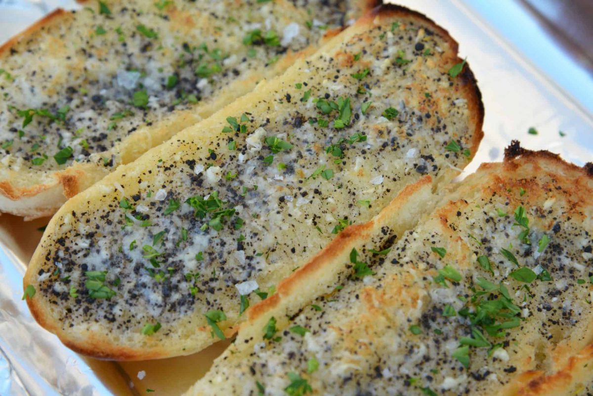 Truffle Butter Garlic Bread Recipe Homemade Garlic Bread