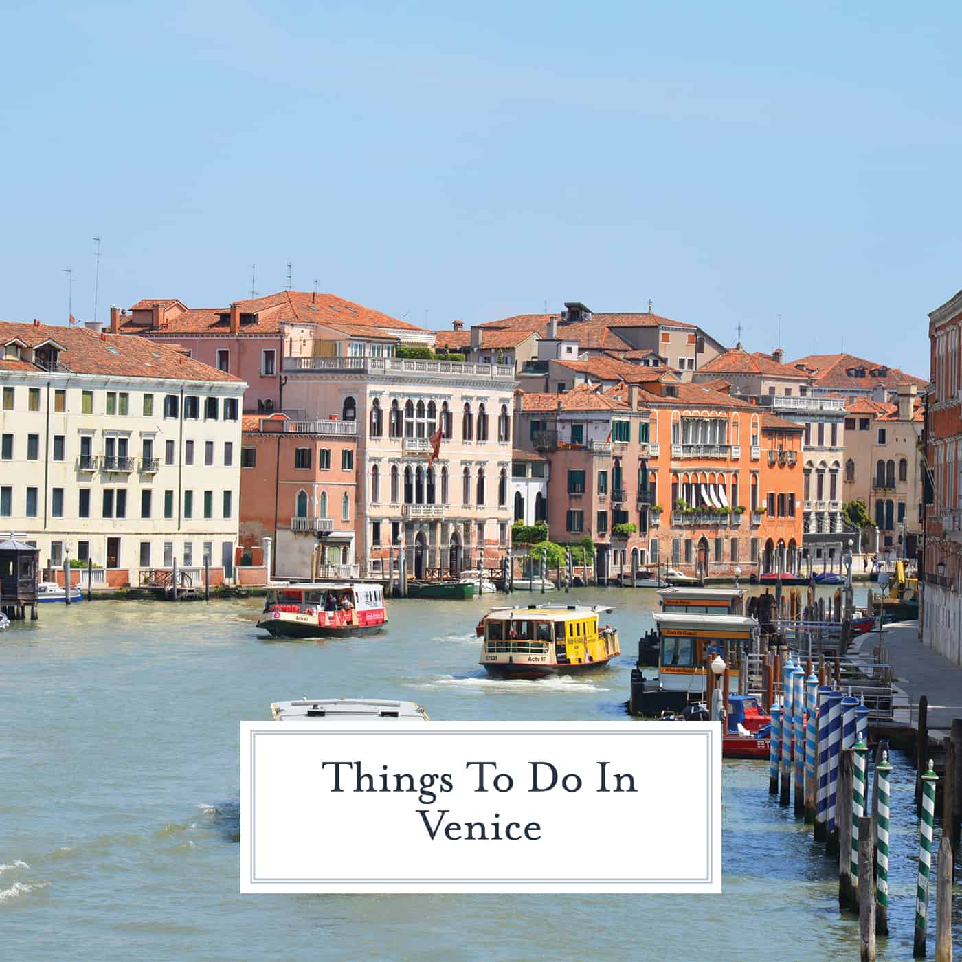 Venice, the city of canals, or the “floating city”, is made up of 117 small island connected by bridges and canals. There are countless things to do in Venice for a day trip or long weekend. #veniceitaly #italianvacation www.savoryexperiments.com