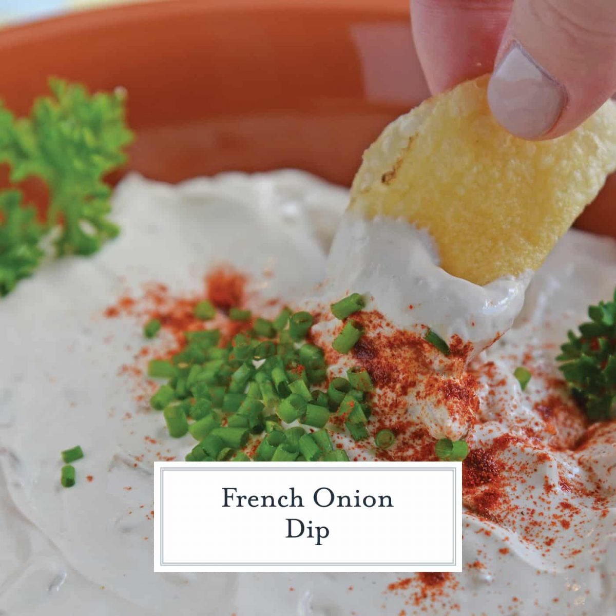 French Onion Dip A Quick & Easy Party Dip Using Onion Soup Mix