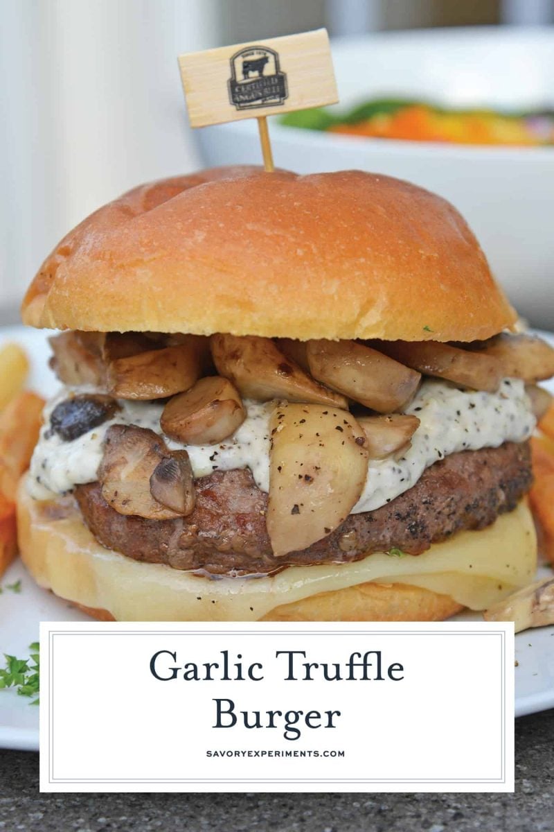 Burger with Truffle Mayo 