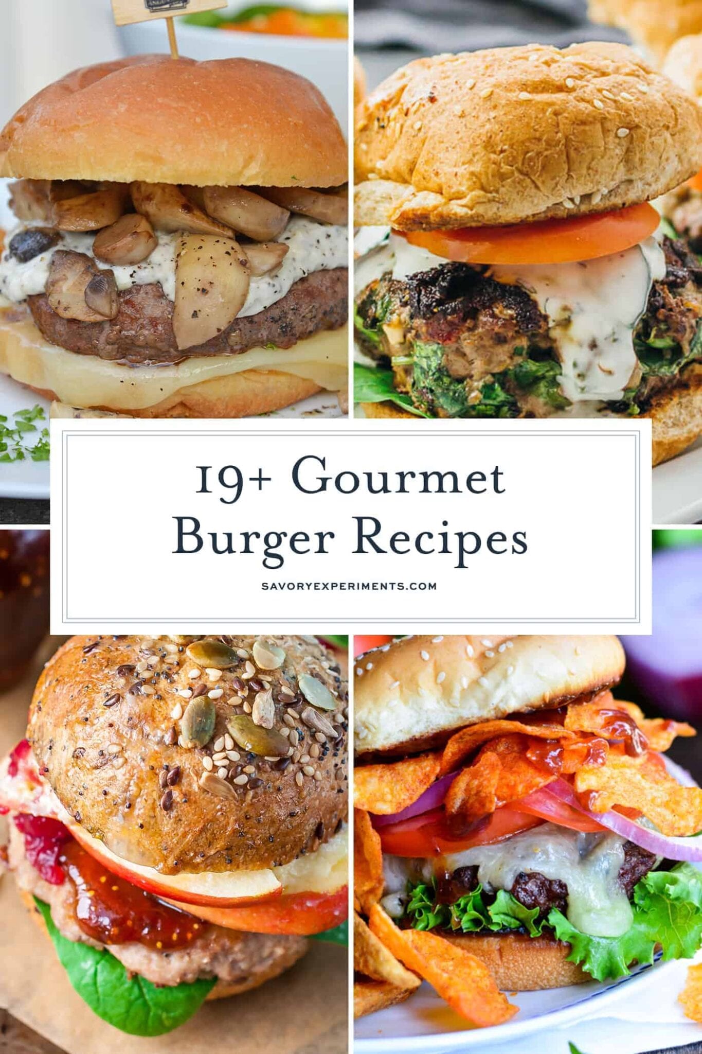 23+ Best Gourmet Burger Recipes (Outrageous & Jaw Dropping)