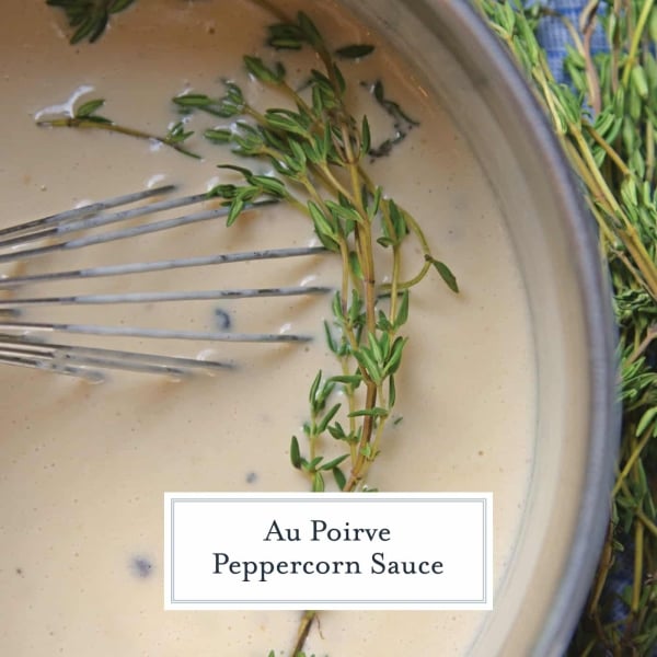 Au Poivre Peppercorn Sauce Homemade Steakhouse Steak Sauce