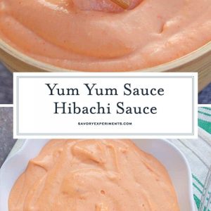 Collage of Yum Yum Sauce photos