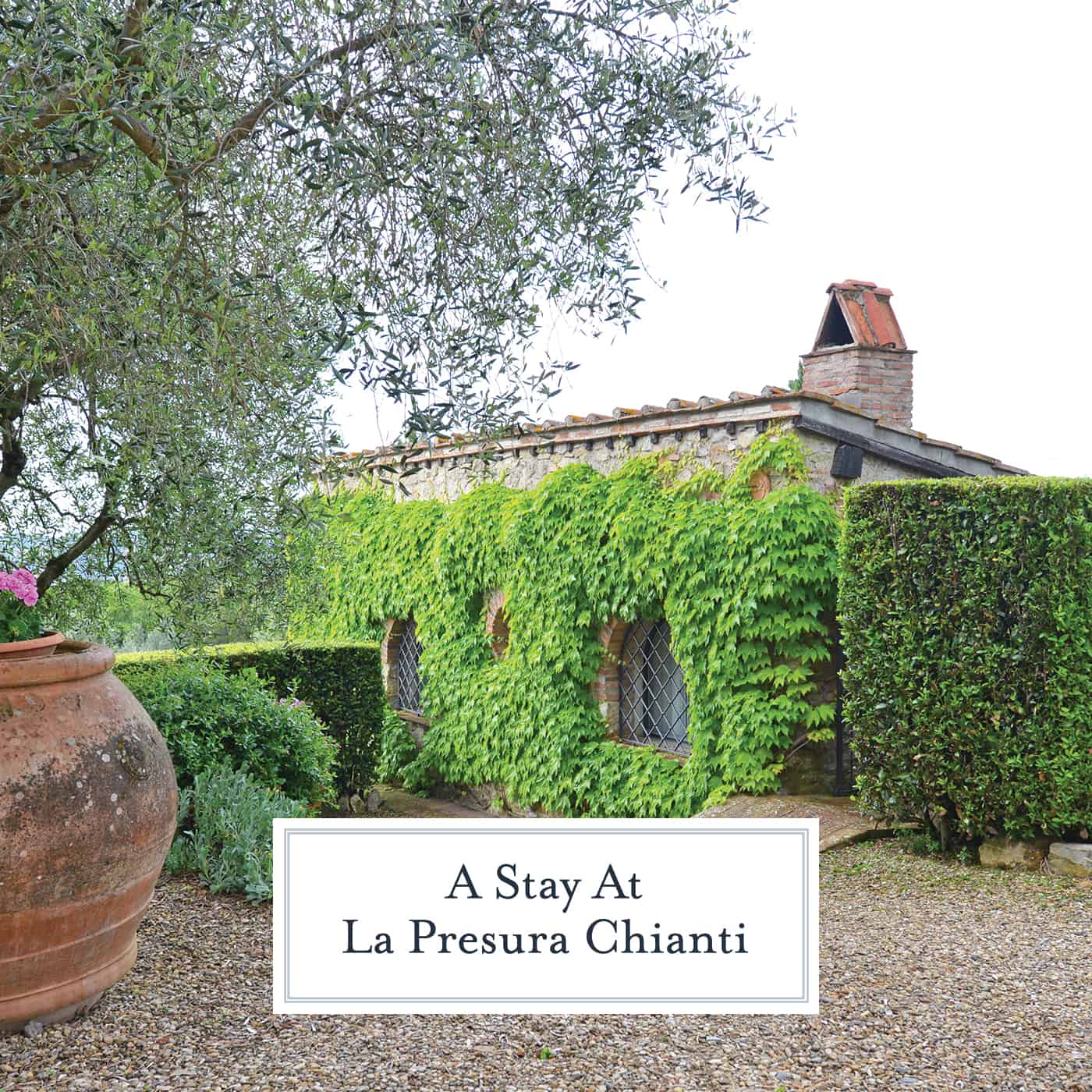 Planning your trip to Tuscany should include a visit to La Presura, a quaint location in Strada in Chianti. The perfect getaway from the bustle of Florence. #chianti #visittuscany www.savoryexperiments.com