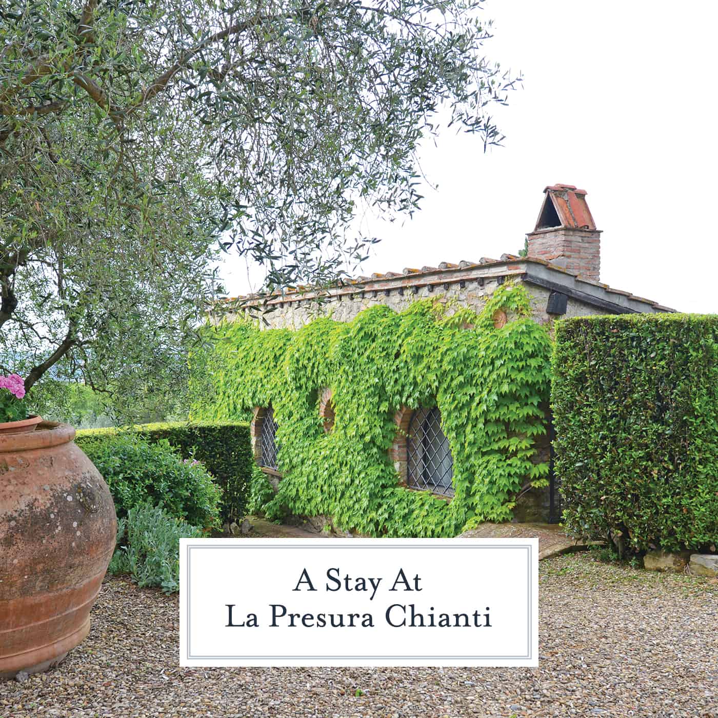 Planning your trip to Tuscany should include a visit to La Presura, a quaint location in Strada in Chianti. The perfect getaway from the bustle of Florence. #chianti #visittuscany www.savoryexperiments.com 