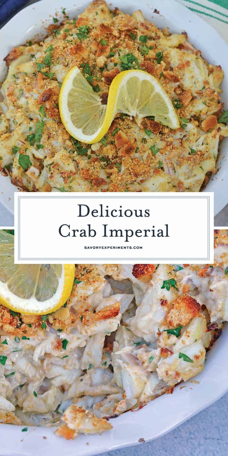 Crab Imperial Recipe + VIDEO | Delicious Lump Crab Recipes