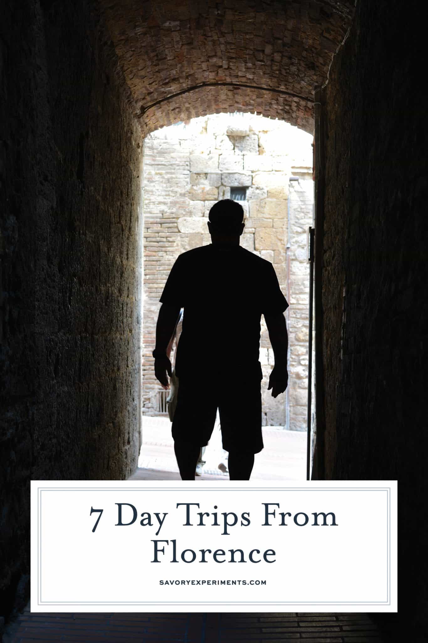 If you are looking to escape the bustle of the city, here are 7 fabulous day trips from Florence! #florence #tuscany www.savoryexperiments.com