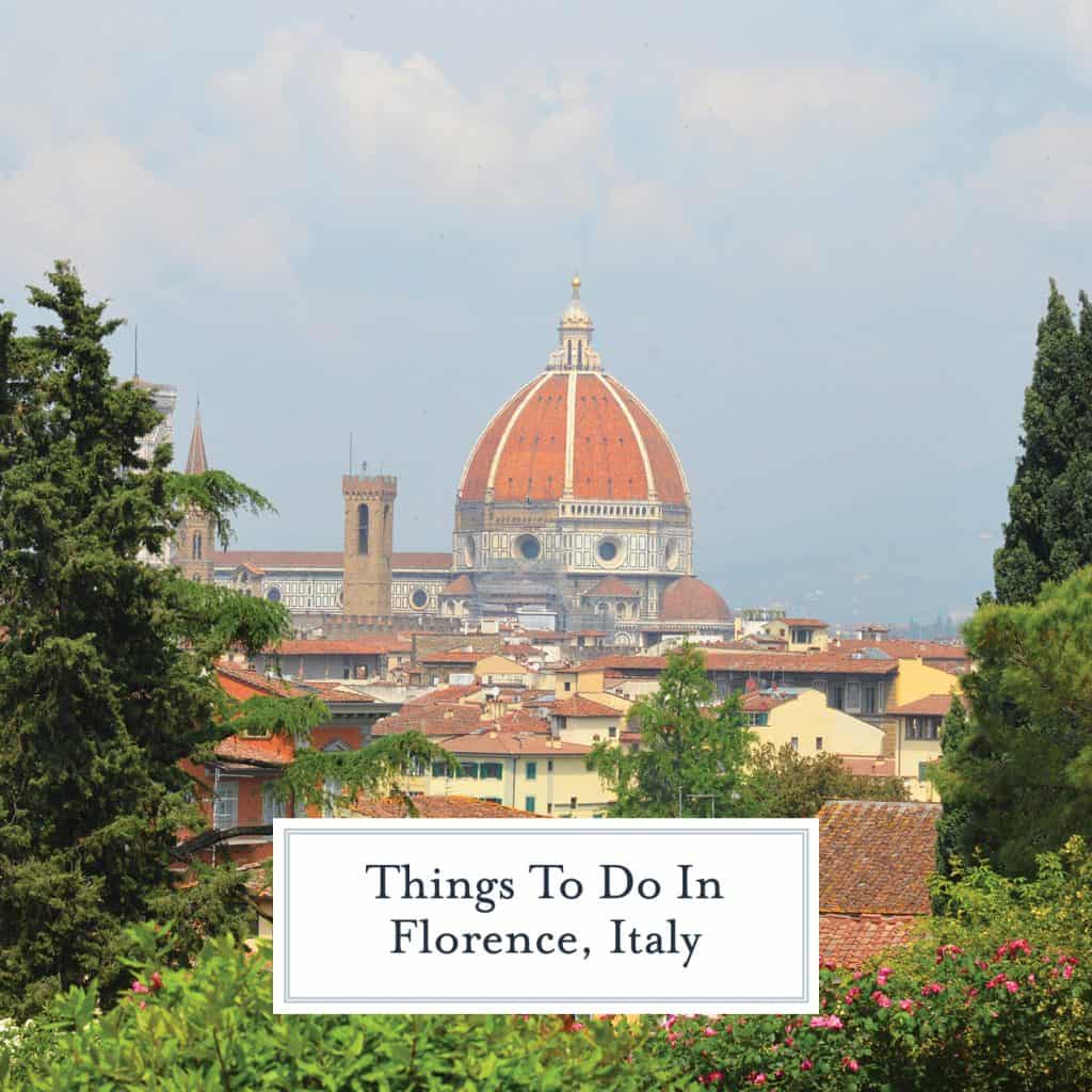 Things to do in Florence, a city full of architecture, mystery, intrigue, art and of course, food! #florenceitaly #thingstodoinflorence www.savoryexperiments.com