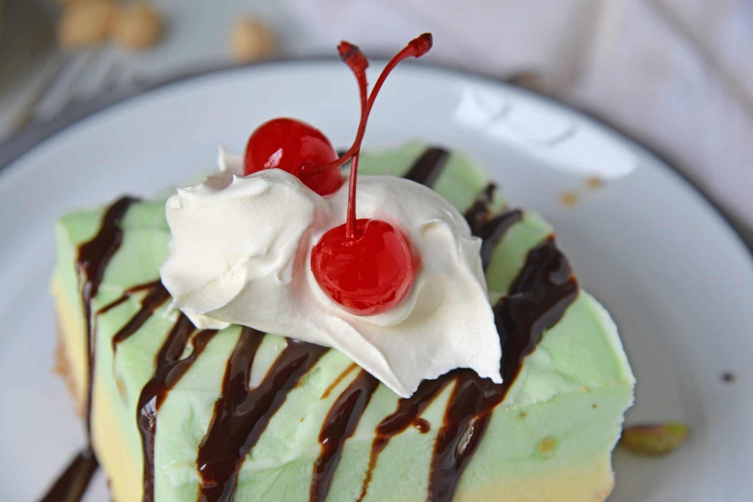 Pistachio Icebox Cake The Best No Bake Pistachio Cake!