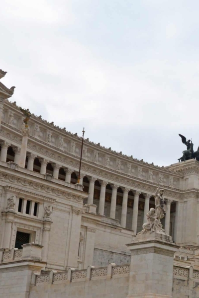 Day 3 of your Rome walk tour covers the Colosseum, Roman Forum, Palatine Hill, Arch of Constantine. Walk with the gladiators! #romewalkingtour #romeitaly www.savoryexperiments.com