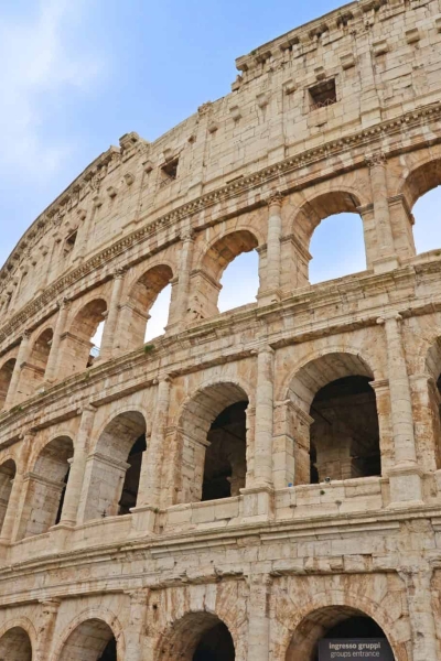 Day 3 of your Rome walk tour covers the Colosseum, Roman Forum, Palatine Hill, Arch of Constantine. Walk with the gladiators!