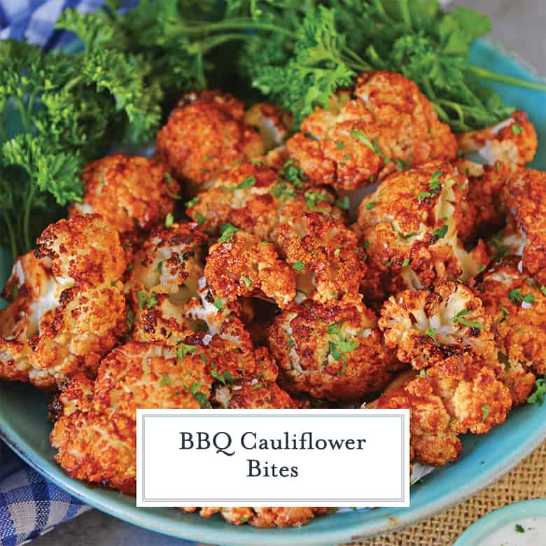 Low Carb BBQ Cauliflower Bites