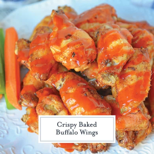 Crispy Baked Buffalo Wings The Best Buffalo Wing Recipe!