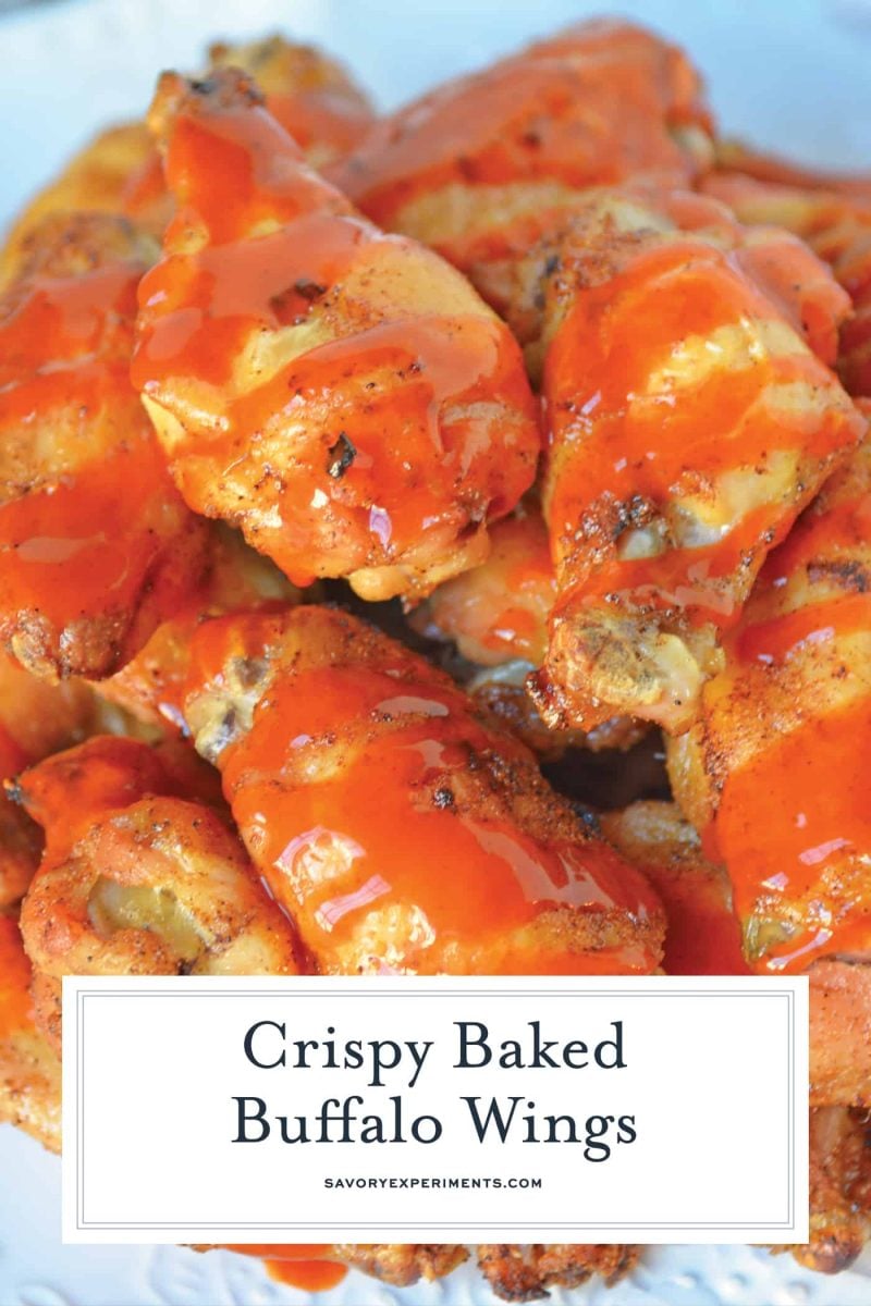 Crispy Baked Buffalo Wings - The Best Buffalo Wing Recipe!