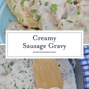 Creamy Sausage Gravy for Pinterest