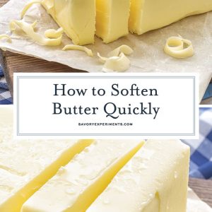 how to soften butter for pinterest