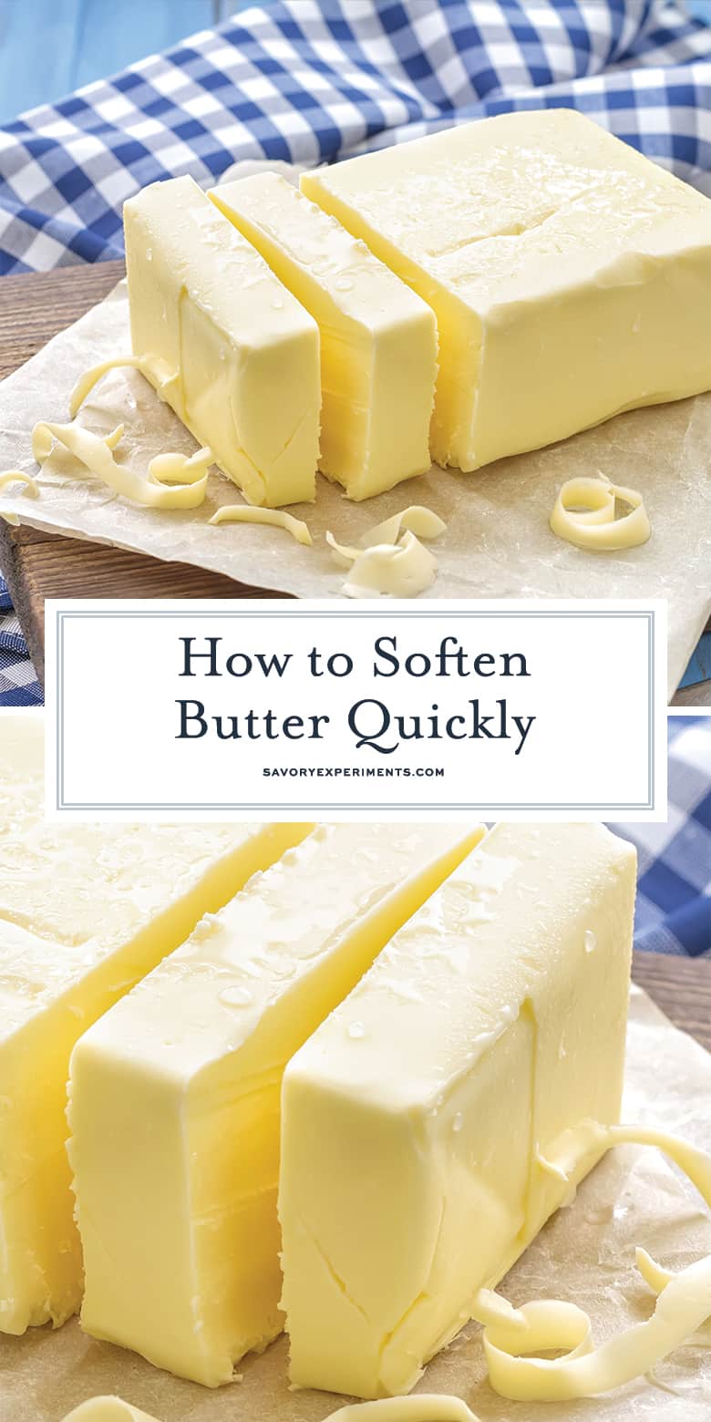 how to soften butter for pinterest