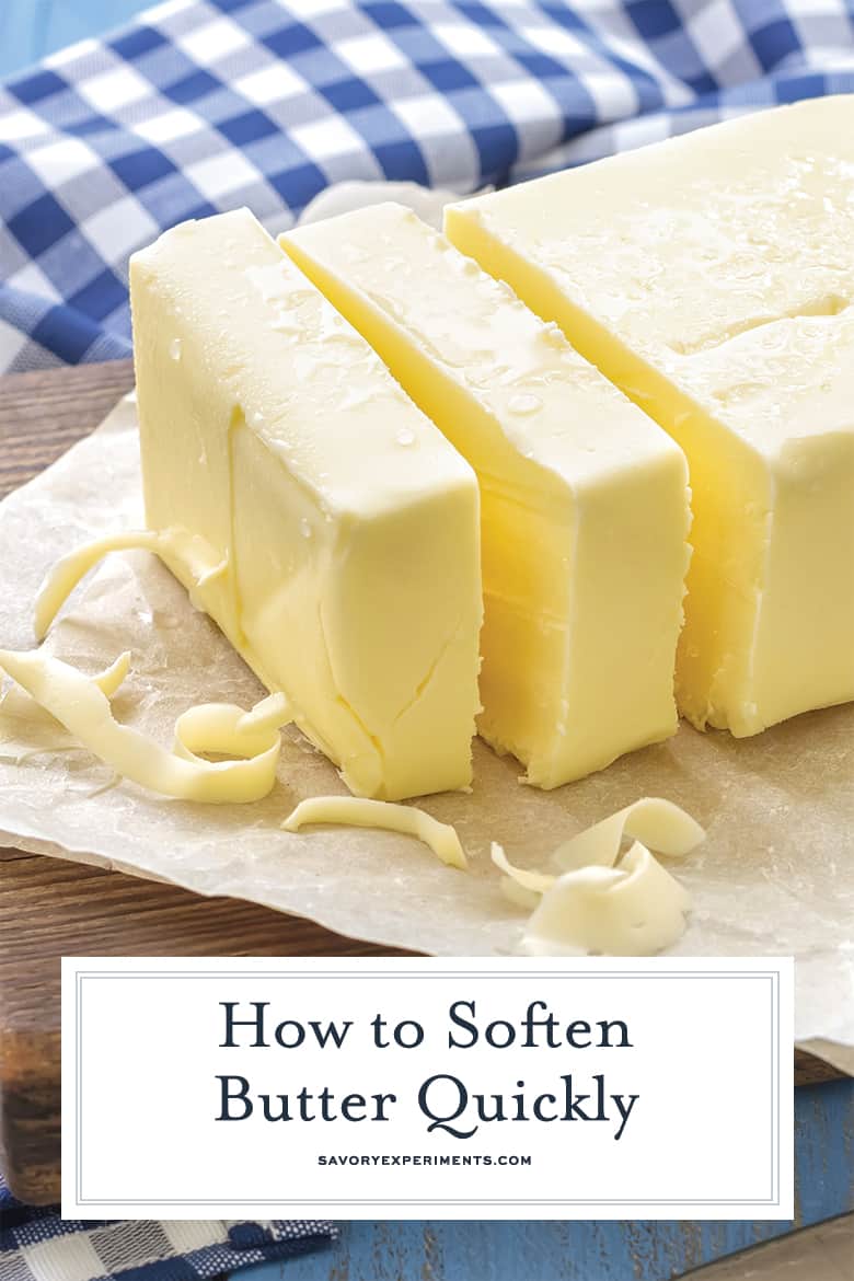 How to soften butter