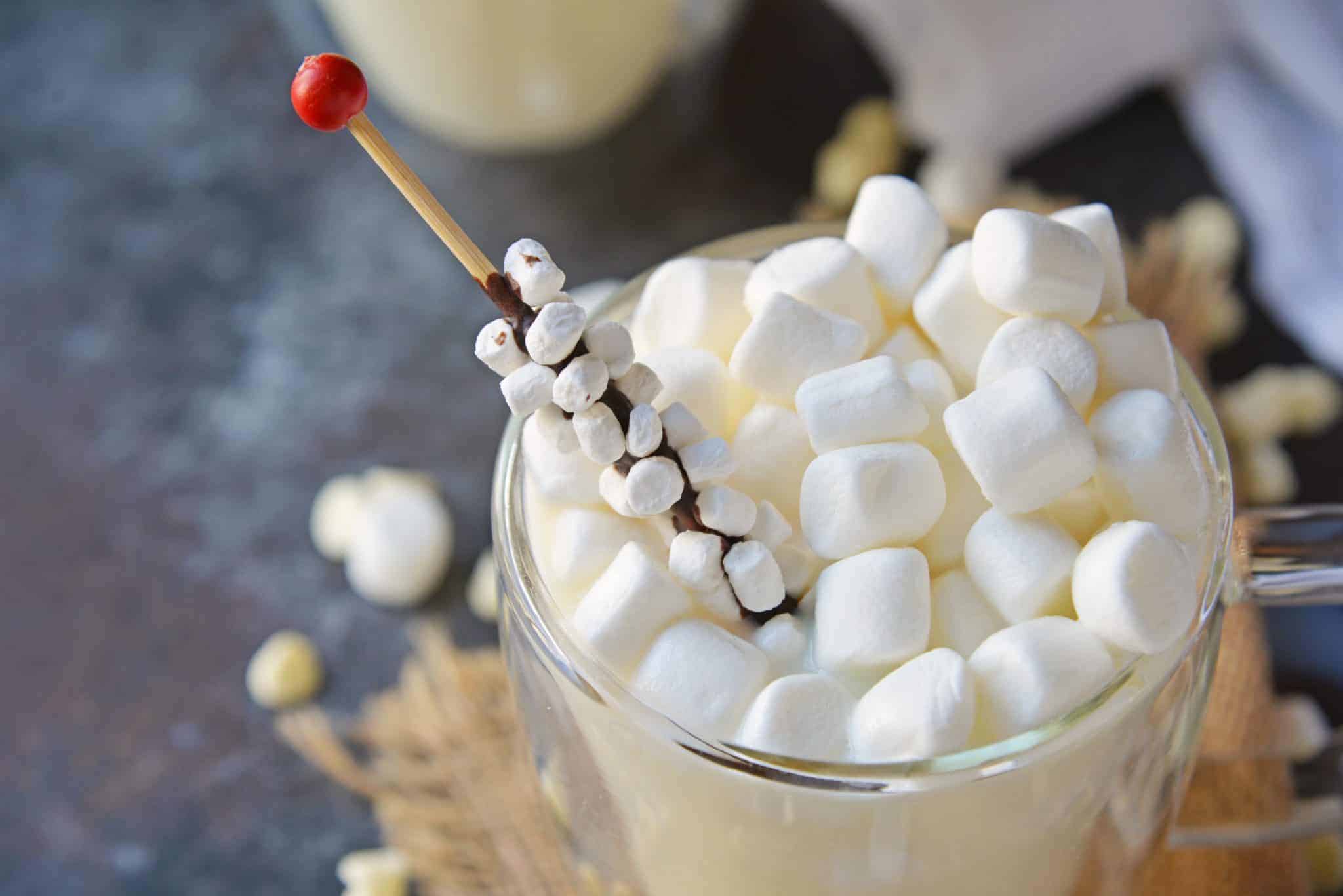 Hot chocolate stirrers recipe